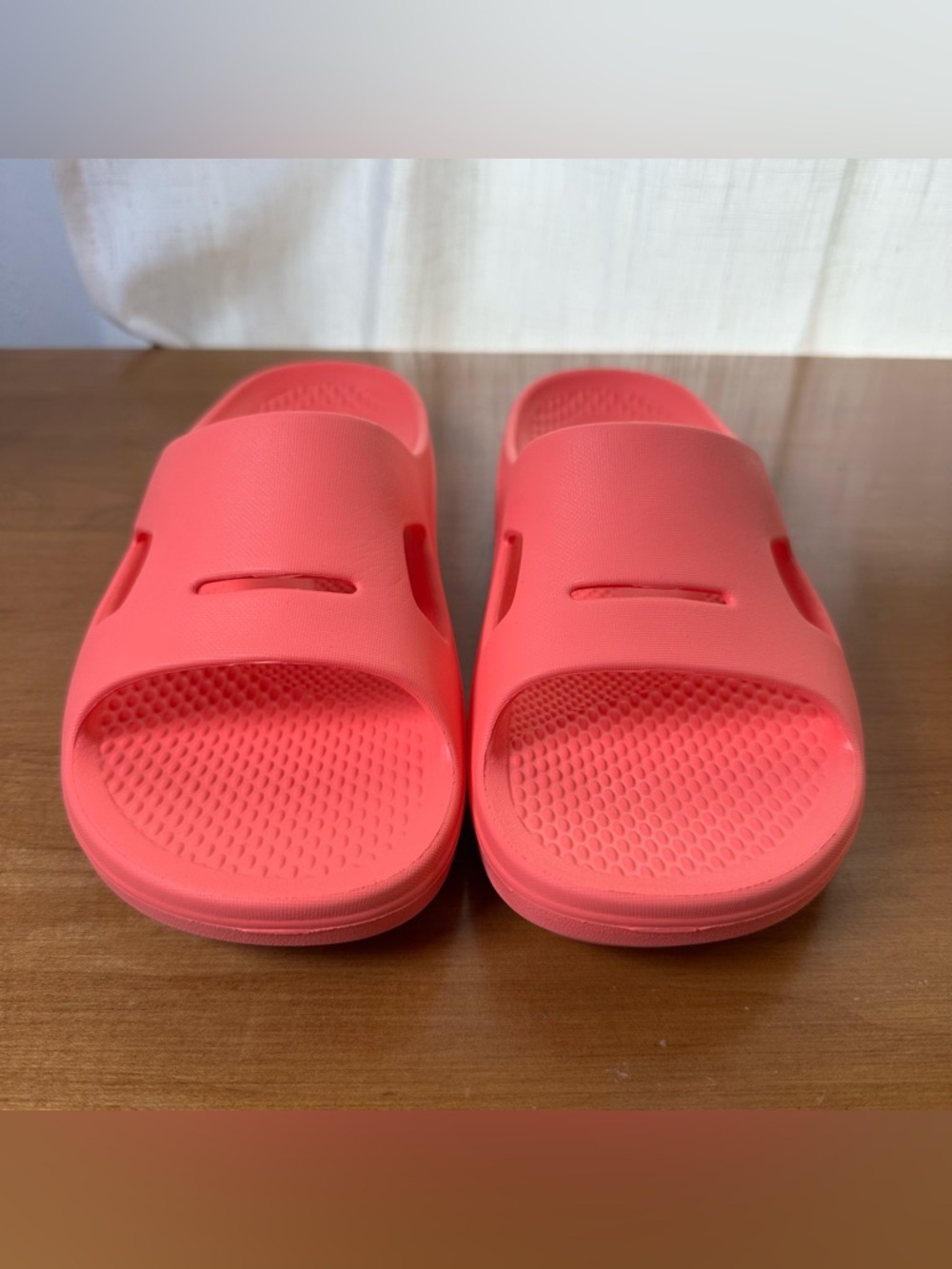 Revitalign Fusion Strive Slide Orthotic Sandals Georgia Peach (Coral) Women’s 7 - Picture 2 of 12